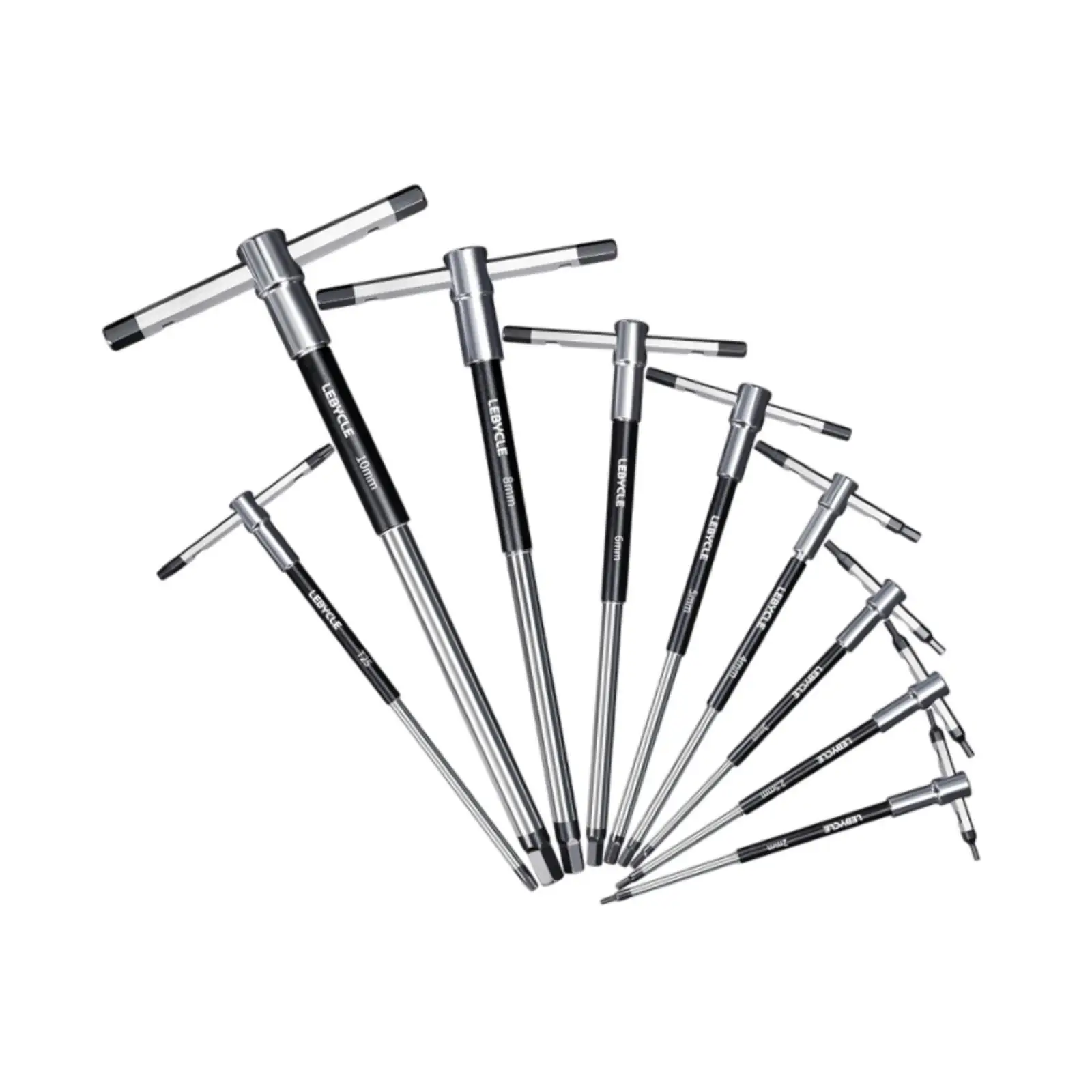 

Sliding T Handle Sizes from 2mm to 8mm and T25 AntiSlip Bike Repair Tools Kit for Long Shafts Repairing Bike Auto Small Engine