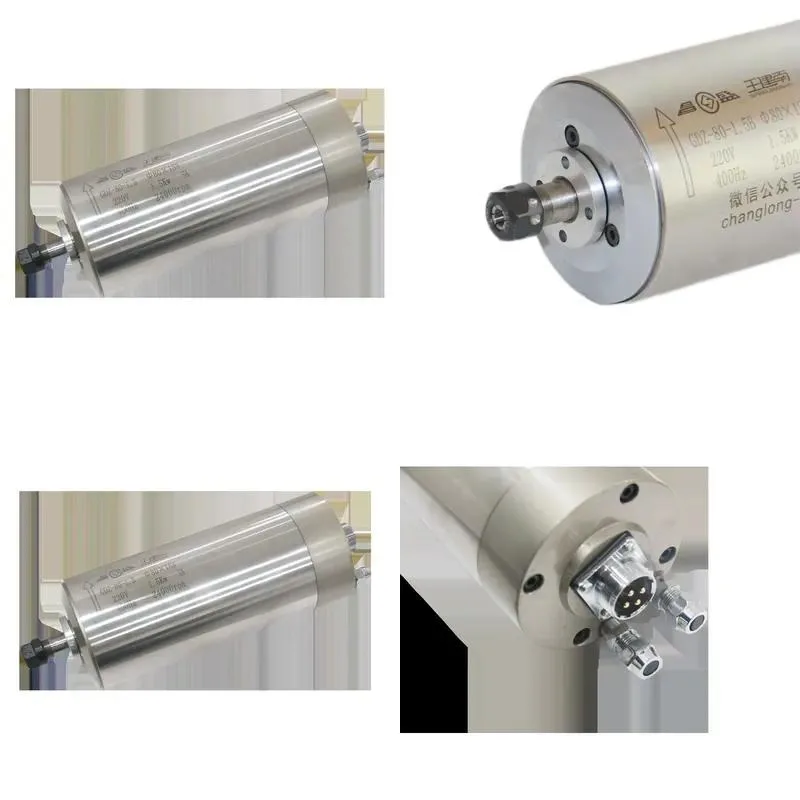 1500W Water Cooled CNC Router Spindle ER11 Collet Woodworking Machine Tool High Speed Motor