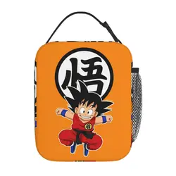 Dragon Ball Z Insulated Lunch Bags Thermal Bag Meal Container Goku DBZ Anime Large Lunch Box Tote Food Storage Bags Outdoor