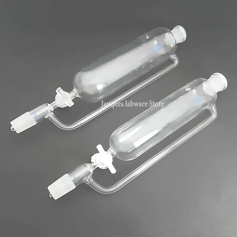 1pcs 25ml to 1000ml Constant Pressure Separating Funnel with Glass or PTFE Piston,Drop Funnel for Extraction experiments