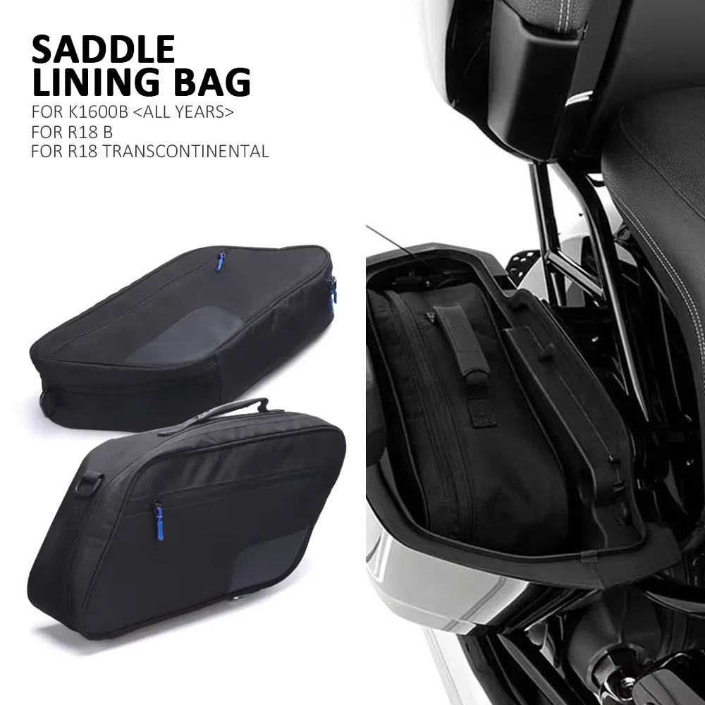 

For BMW R18 B R 18 Transcontinental K1600B K 1600 B NEW Motorcycle Waterproof Side Case Box Luggage Bags Saddle Liner Inner Bag