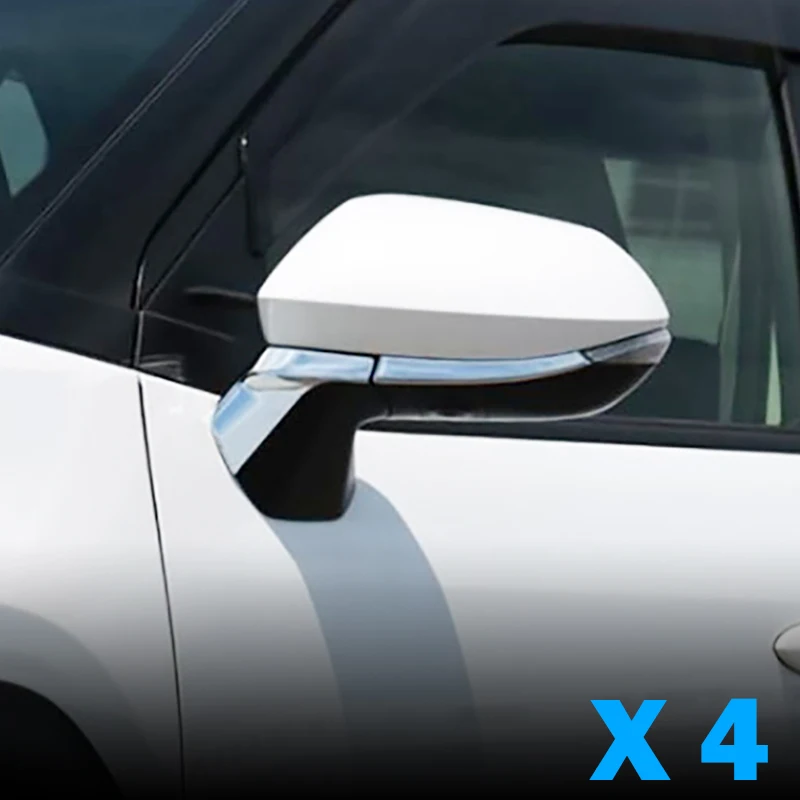 

For Toyota Yaris Cross 2021+ Car Styling Side Door Rearview Mirror Strip Cover Trims Auto Protector Accessories