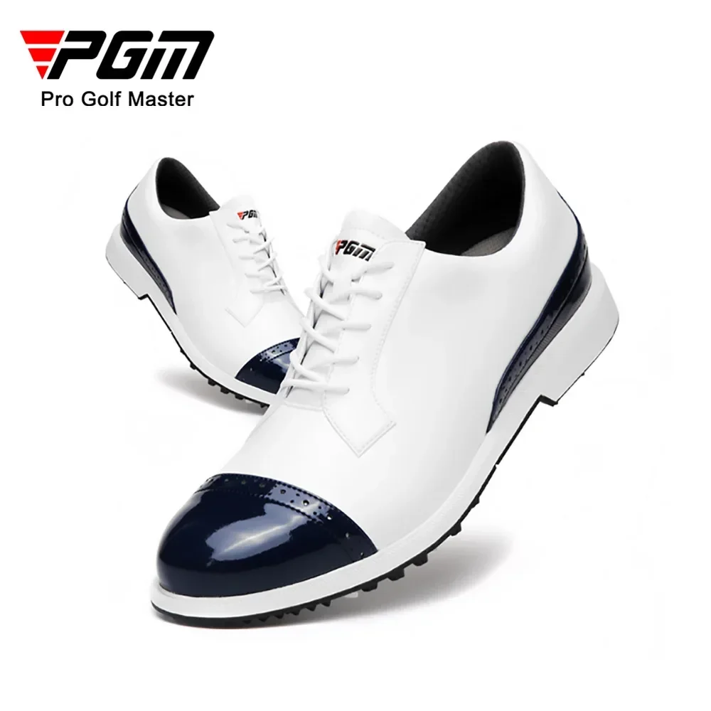 

PGM Golf Shoes Men Waterproof Breathable Golf Shoes Slip Resistant Sports Sneakers Outdoor Brogue Style Golf Trainers XZ142