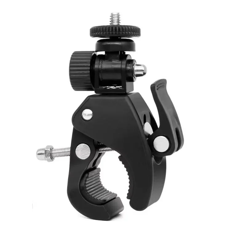 

KFFTWWX 360 Degree Tripod for YI SJCAM Accessories, Suitable for Gopro Hero5-13Black Bicycle and Motorcycle Handlebars