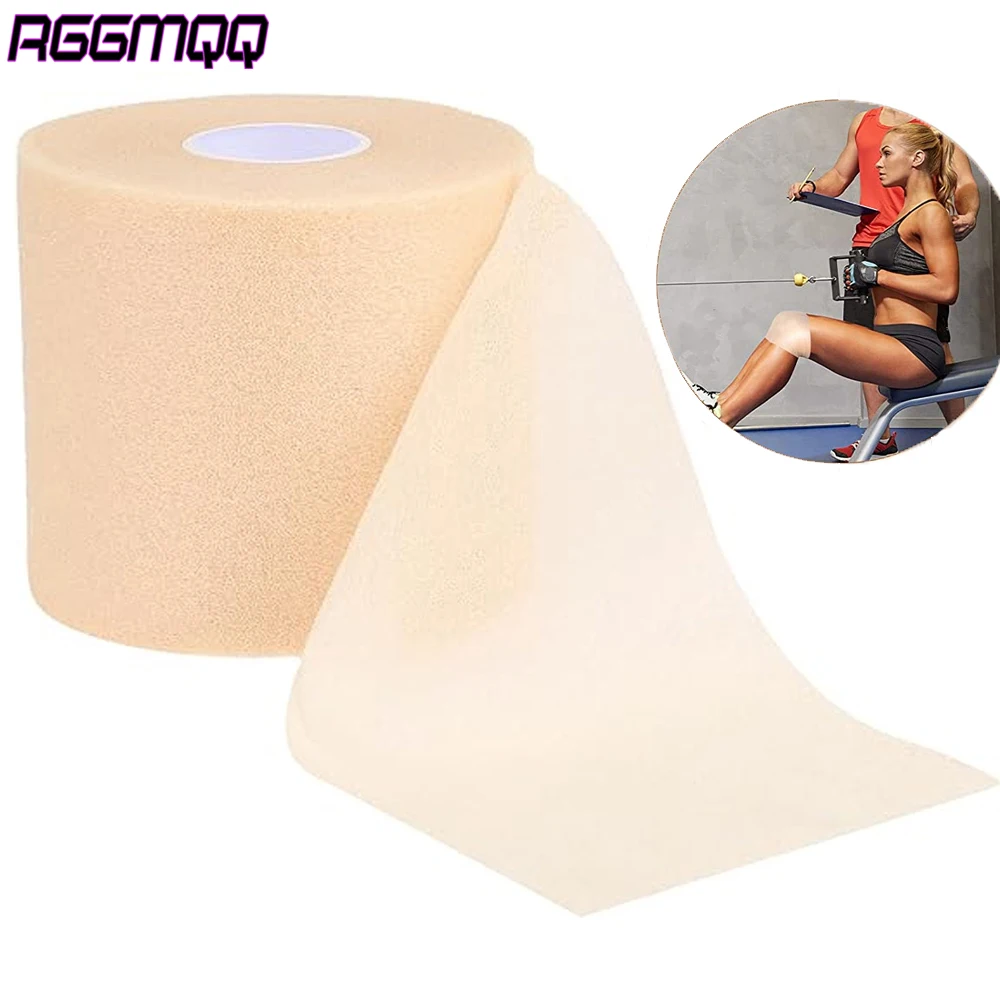 

RGGMQQ 1PCS Pre Wrap Athletic Tapes Hair Prewrap Strip Tapes for Soccer Ankles Wrists Sports Foam Tape- Protect for Hands Knees