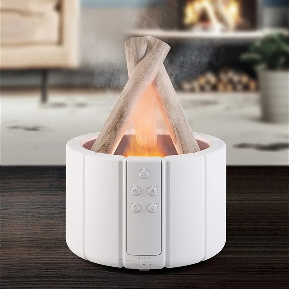 

Bonfire Aromatherapy Essential Oil Diffuser Remote Control USB Ultrasonic Air Humidifier with Flame Lamp Home Aroma Diffusor