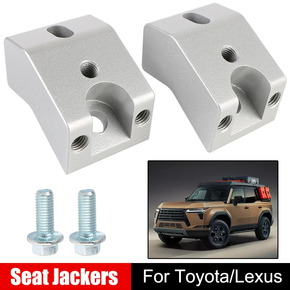 

1.25" Front Seat Spacers Lift Jackers For Lexus GX470 Front Seat Jack Lift Riser For Toyota Tacoma 4 Runner Fj Cruisers