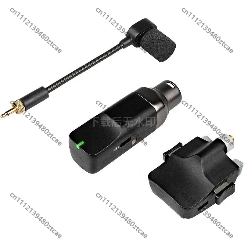B6 Saxophone Wireless Microphone, Clip-On Instrument Mic, Portable for Outdoor Performance Recording