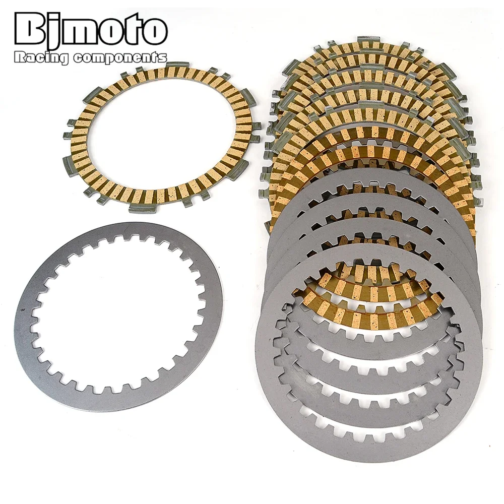 Clutch Kit Steel & Friction Plates For Yamaha T-MAX TMAX SX DX XP530 T MAX 530 WGP 50th Anniversary ABS Iron Max XP500