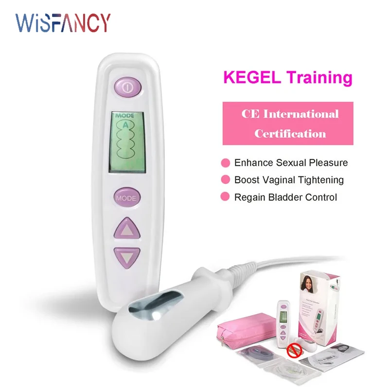 Pelvic Floor Kegel Exerciser Muscle Stimulator Vaginal Tightening Products Women Incontinence Sensation Tighten CE TENS/EMS