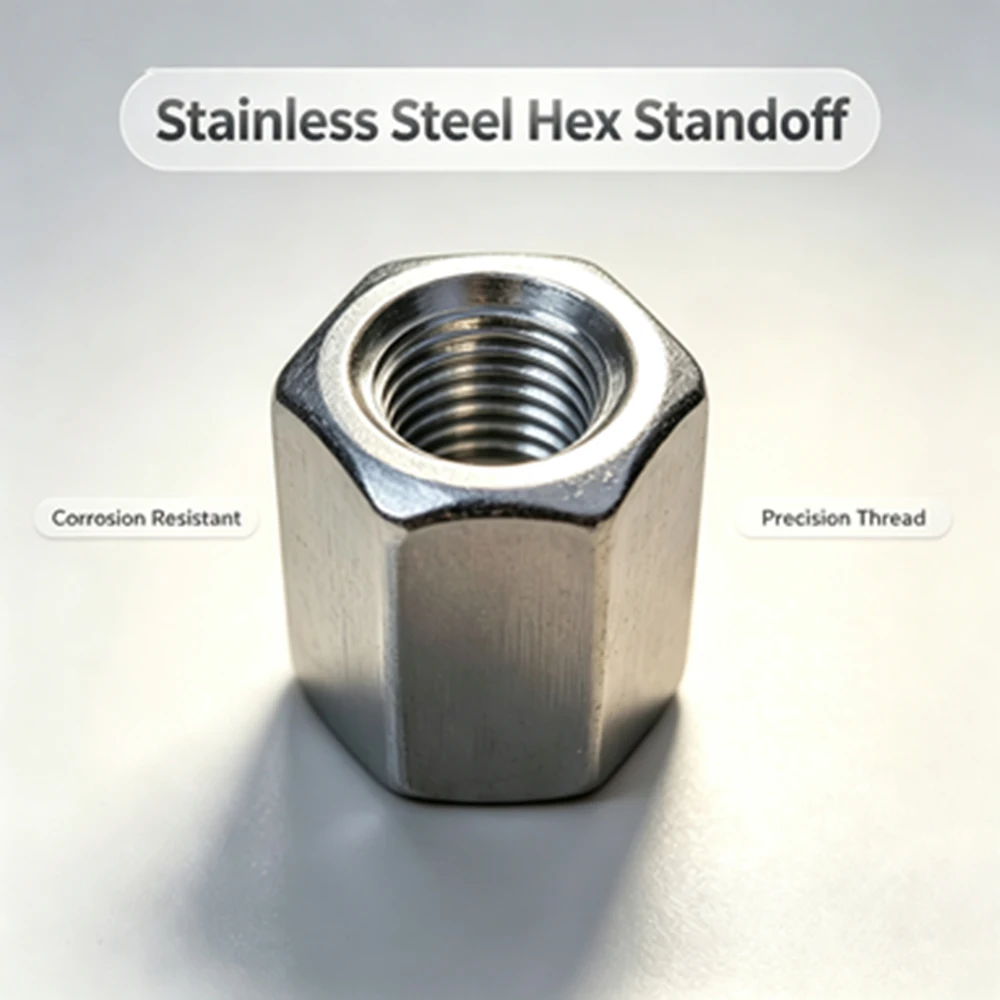 304 Stainless Steel Hex Standoff Female-Female Threaded PCB Spacer Screw Fastener Parts M2 M2.5 M3 M4 M5 M6 Motherboard Mounting