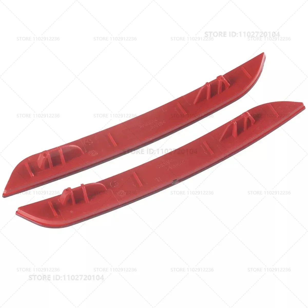 For 2012-2016 BMW 320i 328i 335i 428i 435i, Hybrid 3 (F30 F32 F33) Rear Bumper Reflector Warn Light 63147301187 63147301188
