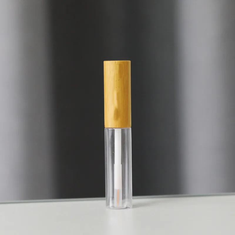 Natuurlijke Gezondheid Bamboe Lipgloss Glazuur Buis Wimper Mascara Fles Hoogwaardige Eyeliner Container DIY Nagelrand Olie Lege Buis - afbeelding 1