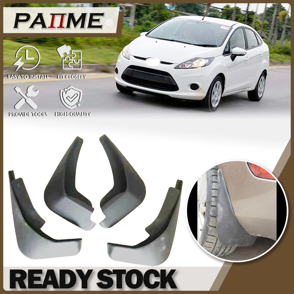 

MudFlaps For Ford Fiesta Mk7 2009-2017 Hatchback 8A6Z16A550A Mud Flap Mudguards Fender YC102039