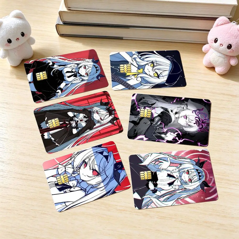 NOexistenceN NONAND L-Lilith  Credit Card HD Stickers Game Card Decal Small Chip Waterproof Sticker Gift