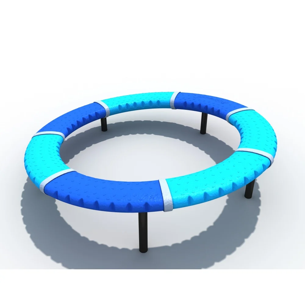 

Carousel Outdoor High Quality Merry-Go-Round Kids Outdoor Play Set Swivel Chair 3 Seat for Kindergarten