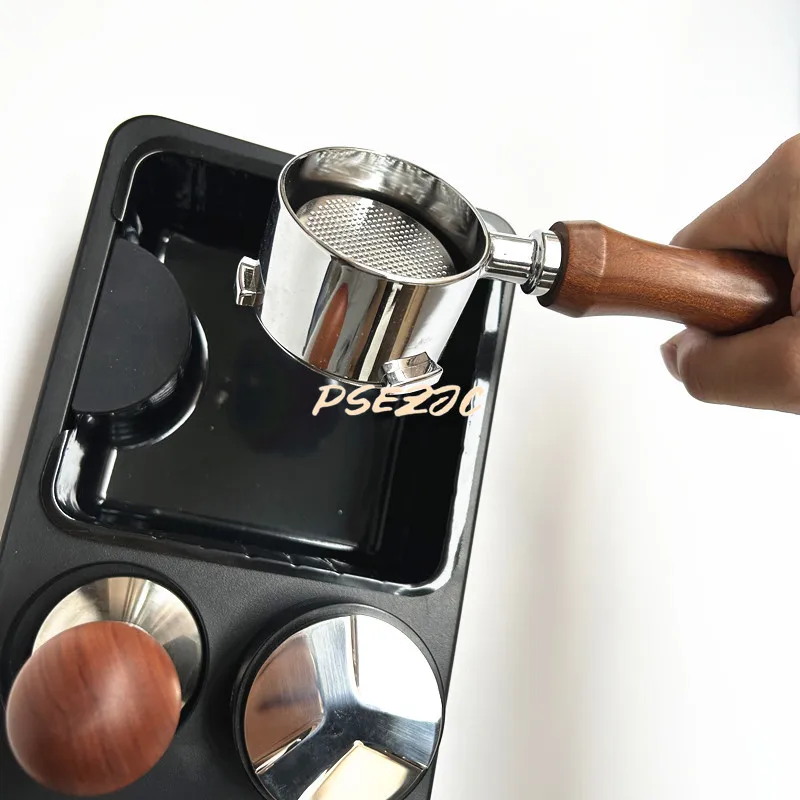 Coffee Powder Holder Tool Storage Rack ABS Plastic Filling Seat Powder Hammer Storage Base