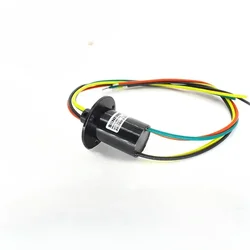 Slip Ring 5A/15A/10A/30A With 2/3/4/6/8/12 channels Flange OD 12.5MM/ 15.5MM/22MM/ 30MM Rotating Electrical RotaryJoint