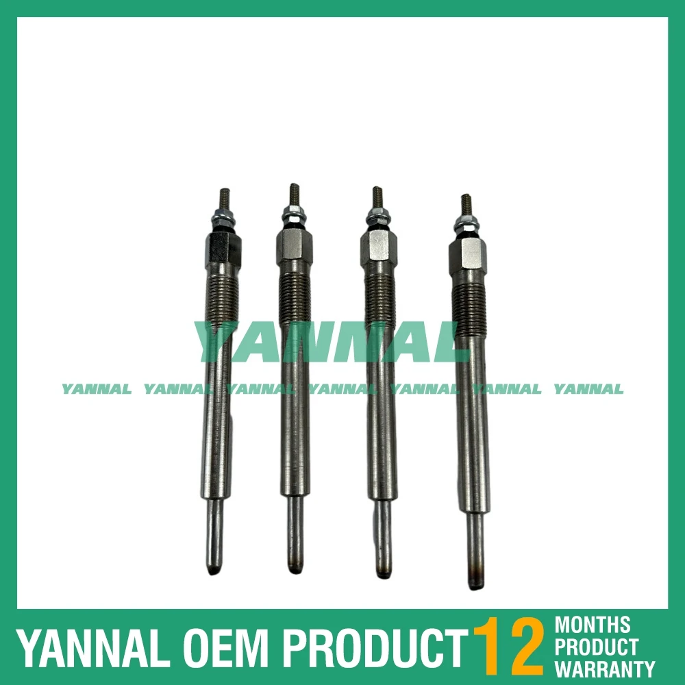 

4X Glow Plug 9-82513-928-7 182513-0440 24V For Isuzu 4BD1 4BE1 Engine Parts