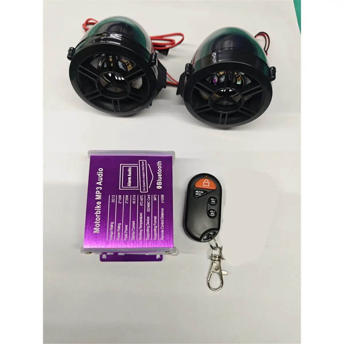 Compatible Motorcycle Audio Motocycle Blutooth Speaker Bike Portable Radios Stereo Wireless