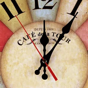 12 -inch Retro Retro Wooden Kitchen Wall Wall Walls for Restaurant Living Room Decoration 10 Main Sales Wall Wall Wall - №10