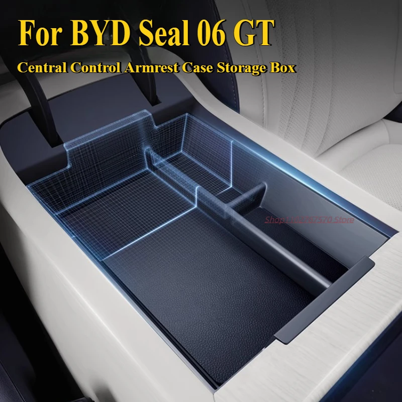 

For BYD Seal 06 GT Central Control Armrest Case Storage Box Organize Car Interior Modification Accessories