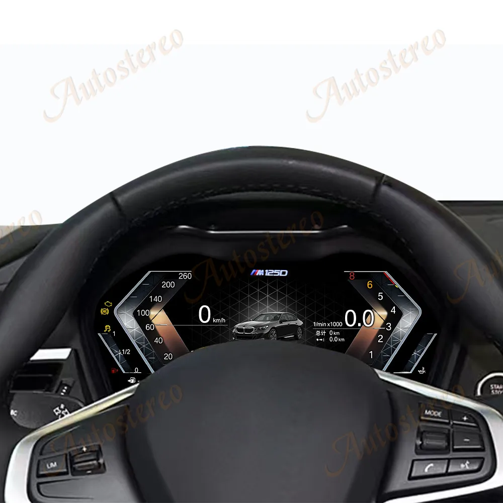 عداد السرعة Carplay نسخة لسيارات BMW 1 F20 F21 F22 F52 X1 F48 مجموعة رقمية للسيارة قمرة القيادة الافتراضية مشغل وسائط متعددة CP لوحة القيادة