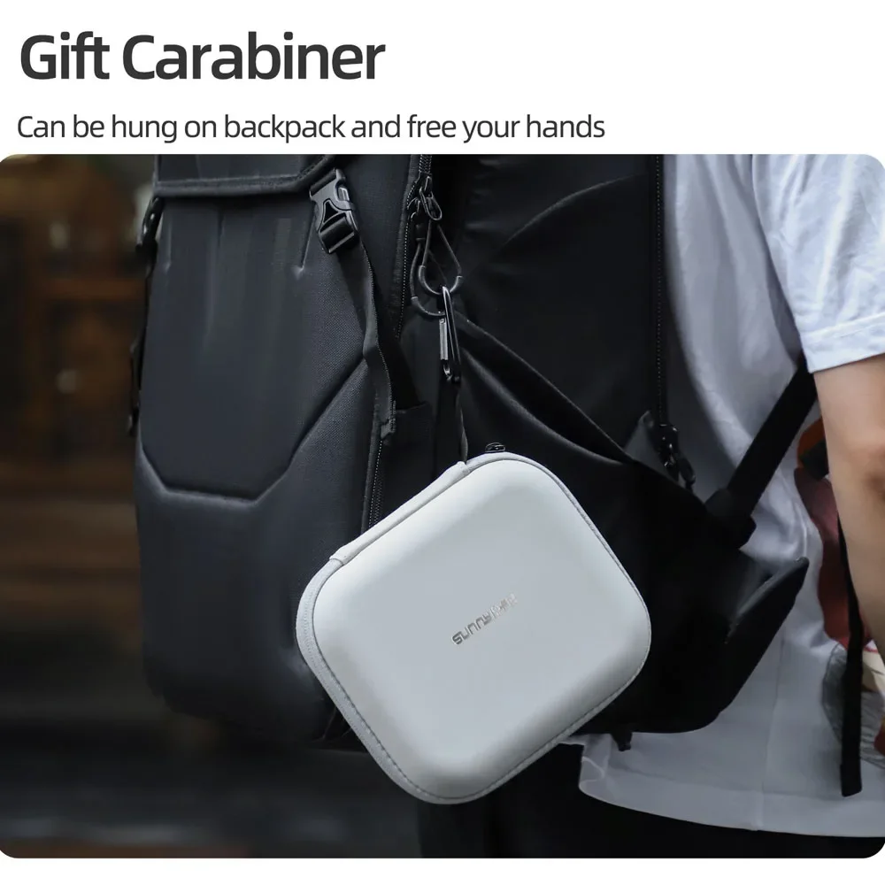 حقيبة حمل حقيبة سفر مع سوار معصم لـ DJI OSMO نانو ملحقات الكاميرا حقيبة تخزين صندوق حقيبة يد من البولي يوريثان للإصدار القياسي