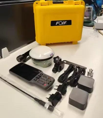FOIF A66MAX GPS RTK Laser Dual-Camera Technologies 1408 Channels AR Stake Out  GNSS Receiver for Land Surveying
