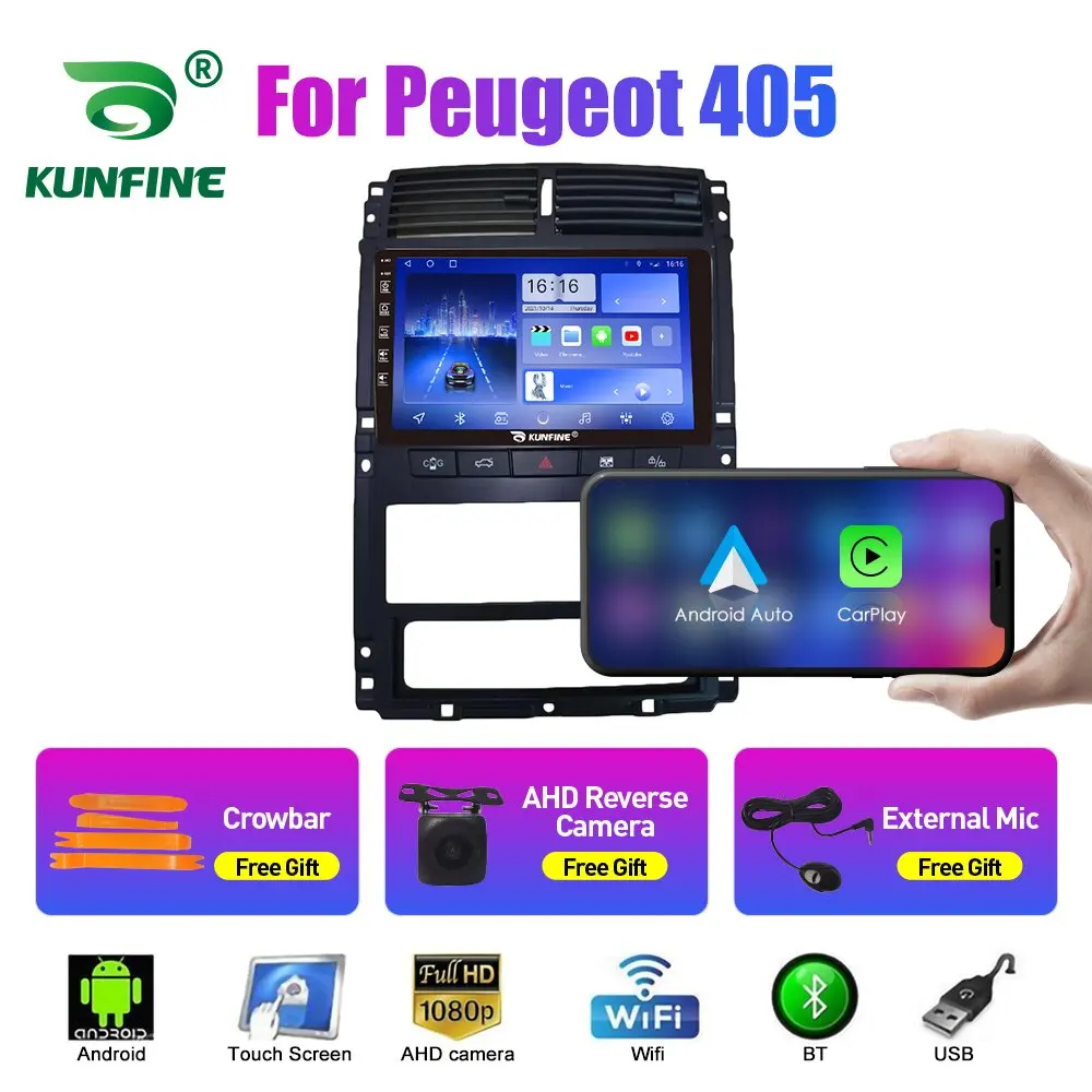 2Din Android Car Radio For Peugeot 308 2010-2016 Multimedia Video Player GPS Navigation Stereo Audio Head Unit Carplay 4G Wifi B