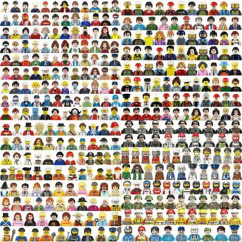 Anime Figure Hero Building Blocks Kid Gift Assembling Toy Model Characters Figurine Bricks Compatible With Lego Christmas gift