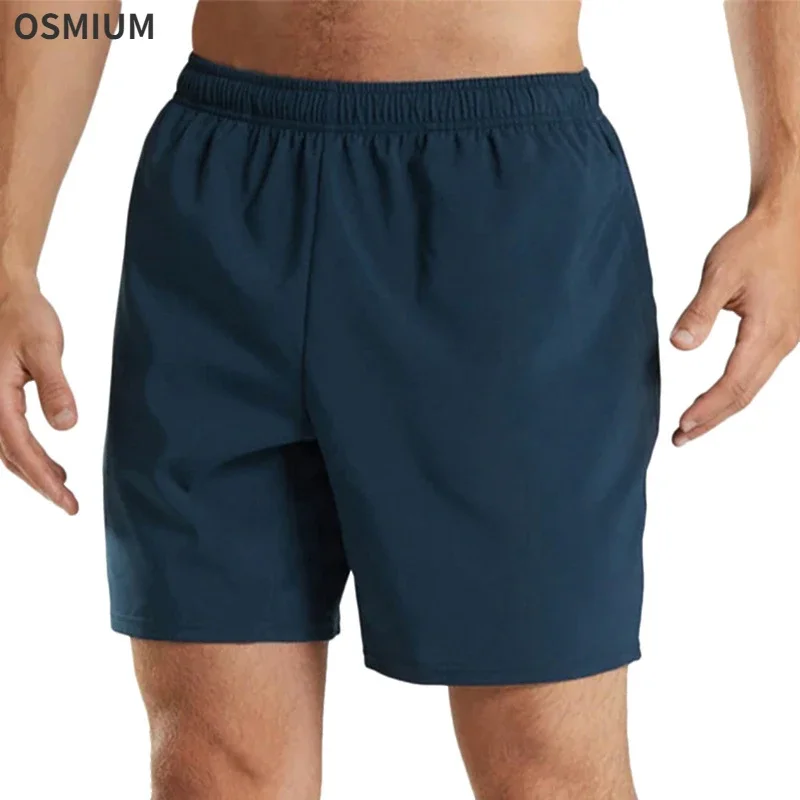 Summer Thin Men Sportswear Shorts Loose Fitting Straight Tube Quick Dry Beachwear Running Fitness Shorts Men Short Pants 3xl