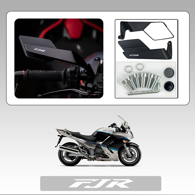 

Зеркало заднего вида из сплава премиум-класса для мотоцикла 360° ° Регулируемое ветровое крыло для YAMAHA FJR 1300 FJR 1300 FJR 1200 FJR 1300A FJR F J R
