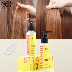 Keratin Haar glättung creme Anti-Frizz glattes glattes Haar Spray Glätte weiche Reparatur beschädigte Frizz Creme Haarpflege