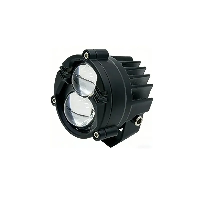 LED Spotlight for Motorcycle 34V Fog Light with Mounting Bracket for Electric Vehicle Strong Light Car Light