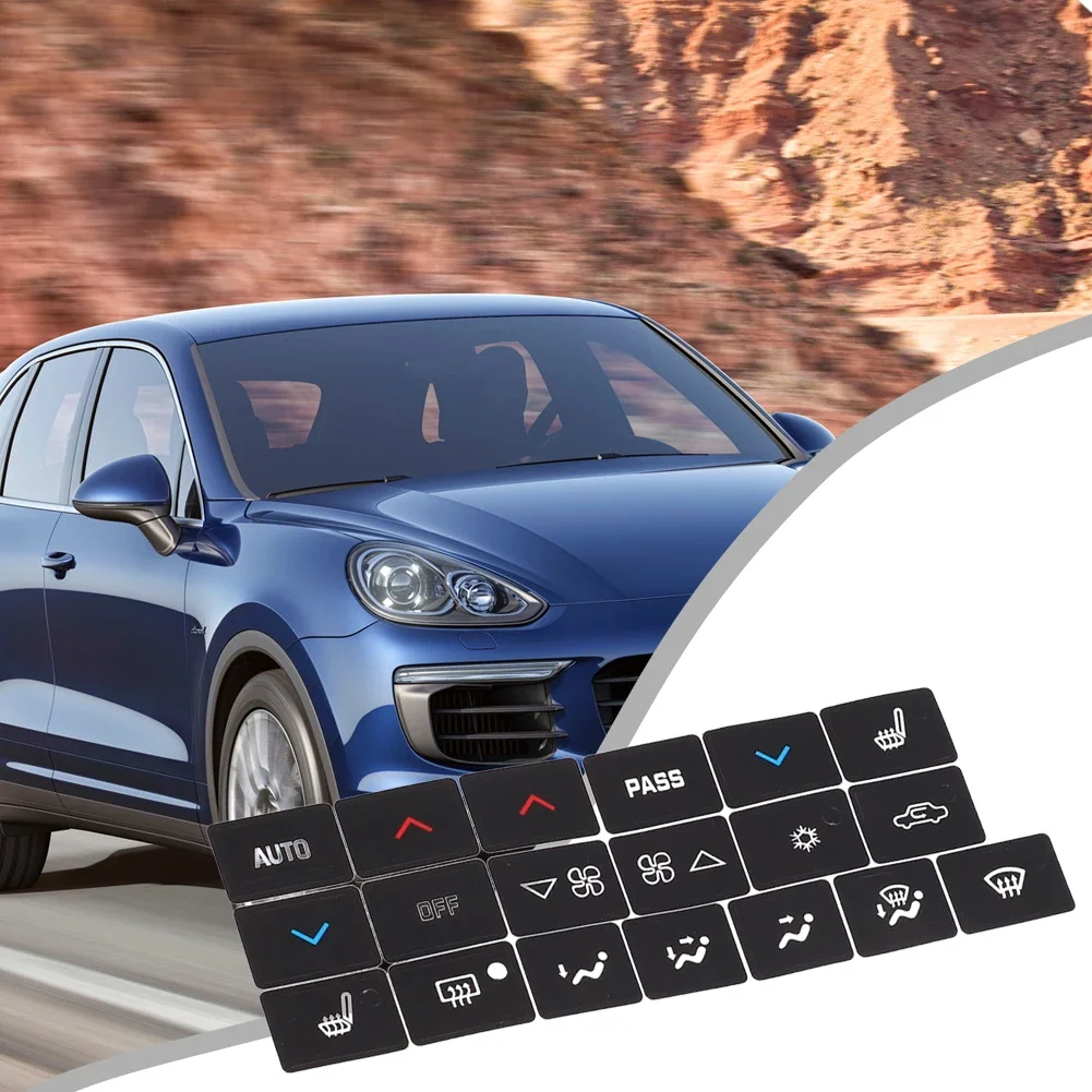 ملصق داخلي لـ بويك لاكروس ، زر أسود ، تحكم في المناخ ، ملصق ، درجة عالية ، فينيل ، متين ، إصلاح ، ـ ـ