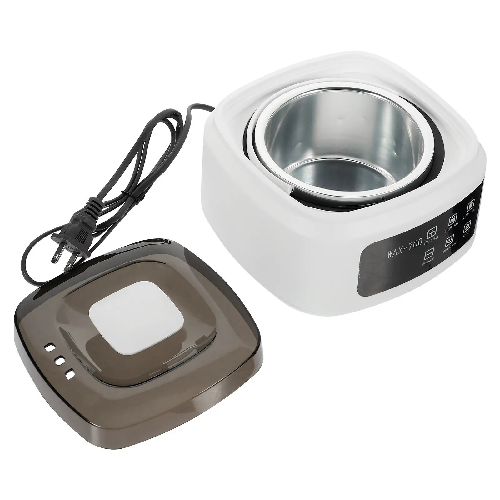 Small Electric Wax Warmer Machine Multi-Purpose Adjustable Temperature Fast Melting for Hair Removal Hard Wax Leg