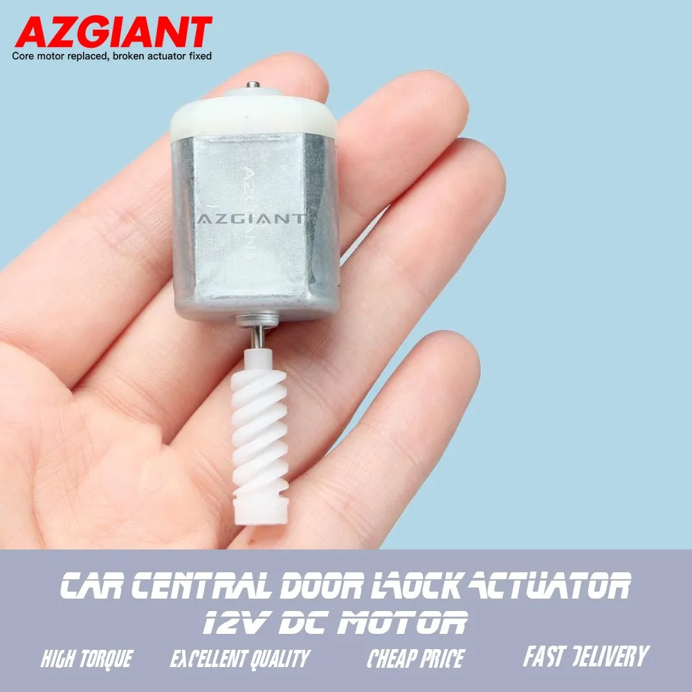 AZGIANT 72650-T0A-A11 Car Door Lock Actuator Assembly 12V DC Motor Repair Kit For Acura ILX RLX FC-280SC 72610-T0A-A11