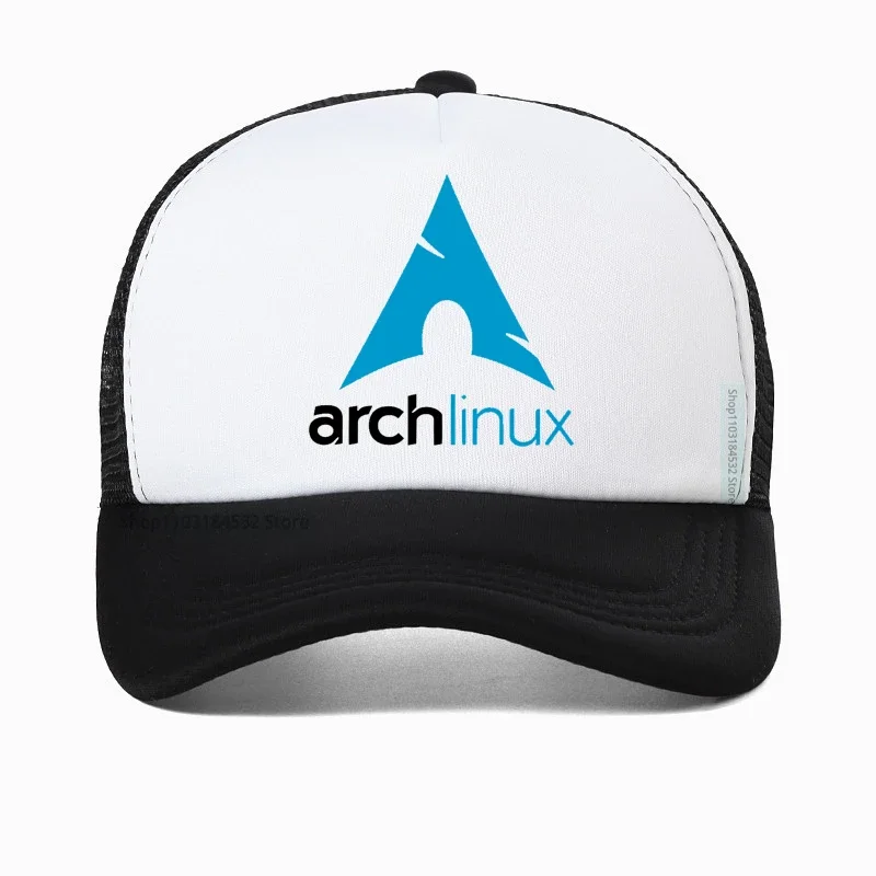 Arch Linux Men Baseball Cap Unisex adjustable Dad Hat cool summer Mesh breathable Snapback hats Casquette