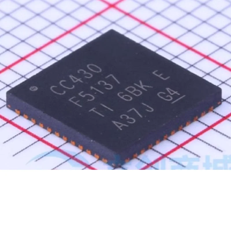 CC430F5137IRGZR RF and Wireless RF Transceiver ICs 48-VFQFN Exposed Pad