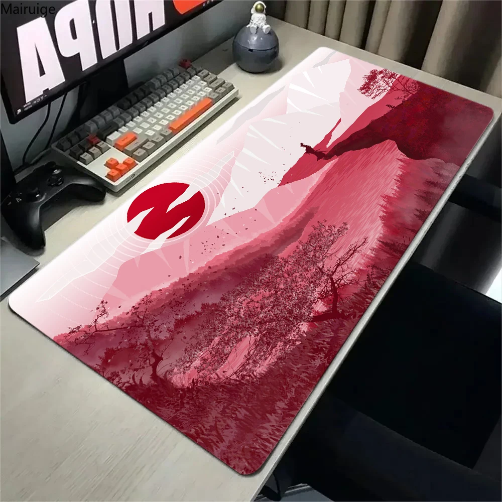 Forest Night Mouse Pad HD Anime Desk Pad Extended Gaming Keyboard Mats rubber Anti-wrinkle Non-slip Large Gamer Mousepad XL XXL