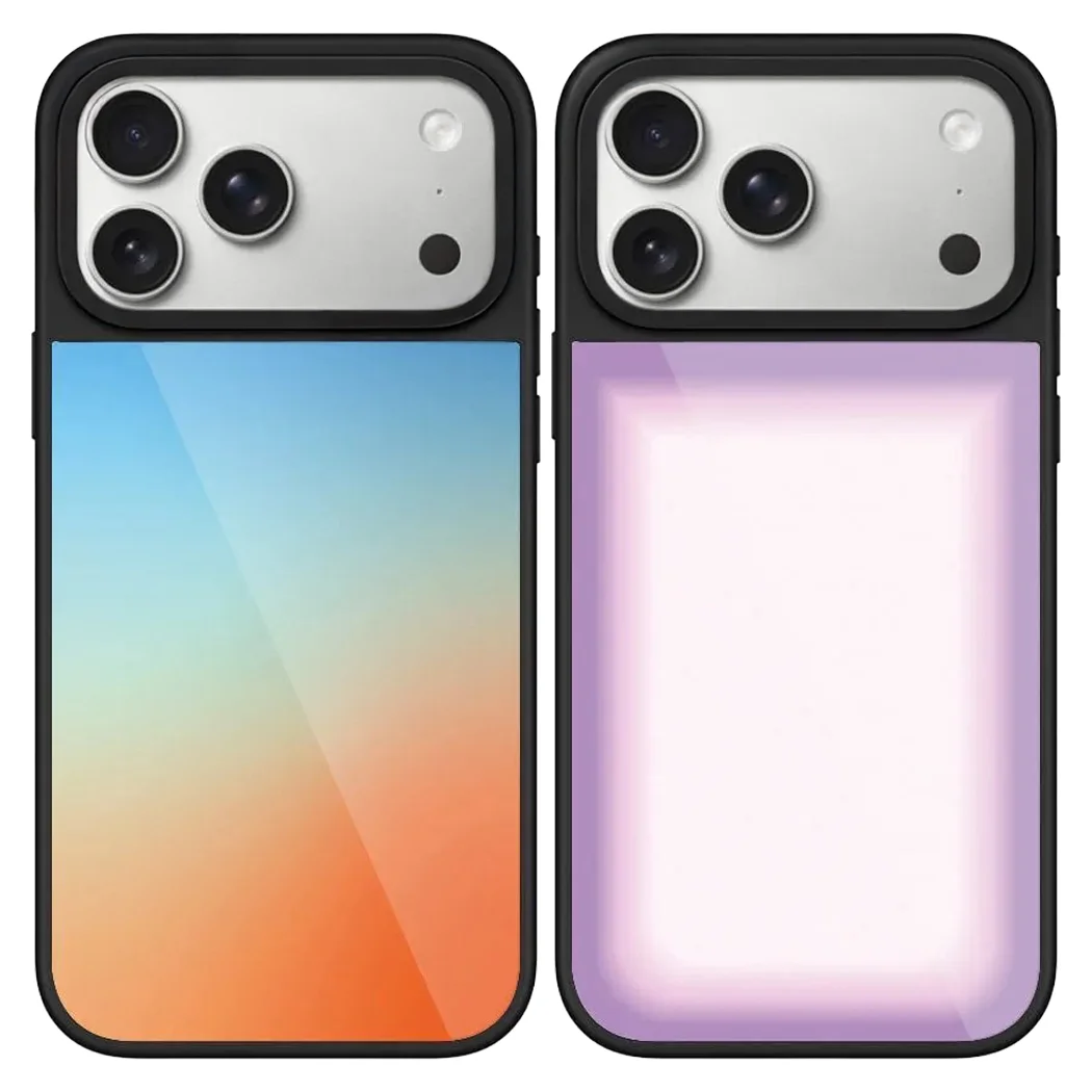 

Gradient Multicolor Glossy Glaze Magnetic Case: Compatible with IPhone 17 16 15 14 13 12 Pro Max Capacitive Button for 17ProMax