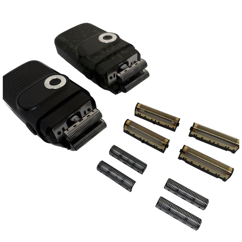 شفرة بديلة لـ Kemei KM-2026/2027/2028 مجموعة شفرات احترافية أصلية رأس سكين وشبكة سكين ملحقات الحلاقة