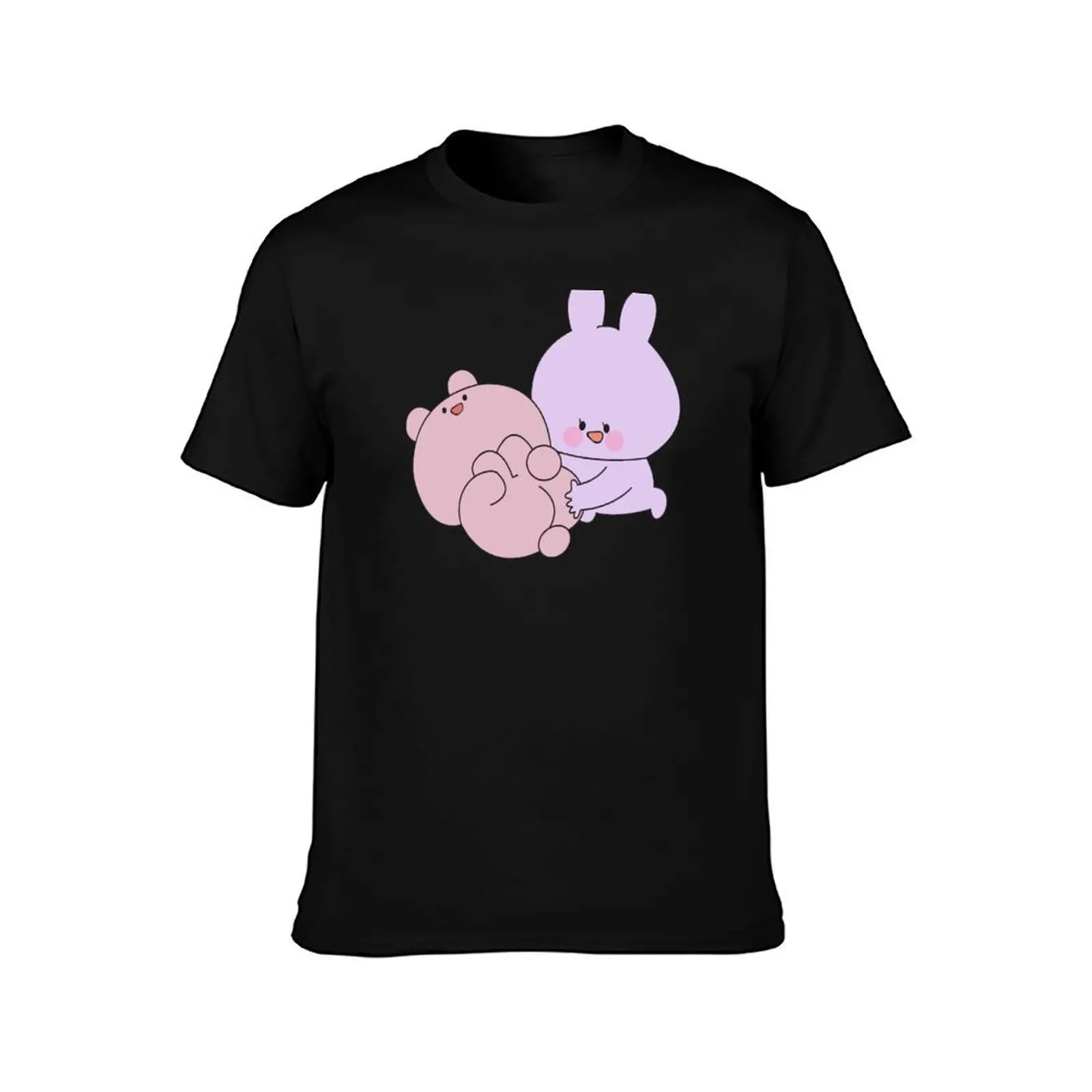 Pink And Blue Playing Mode T-Shirt Work Duty Casual T-Shirt