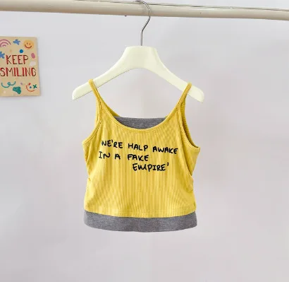 Teens Girls Summer Clothing Trendy Fashion Korean Style Cargo Dungarees Versatile Long Pants Stylish Junior Kids Outfits 6