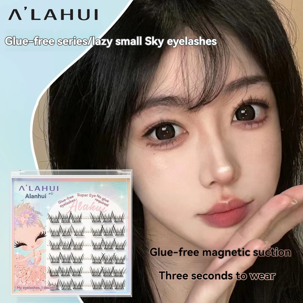 AILAISHI Self Adhesive Eyelashes Clusters kit Press on Lashes No Glue Need Soft Lash Clusters Kit Reusable Self