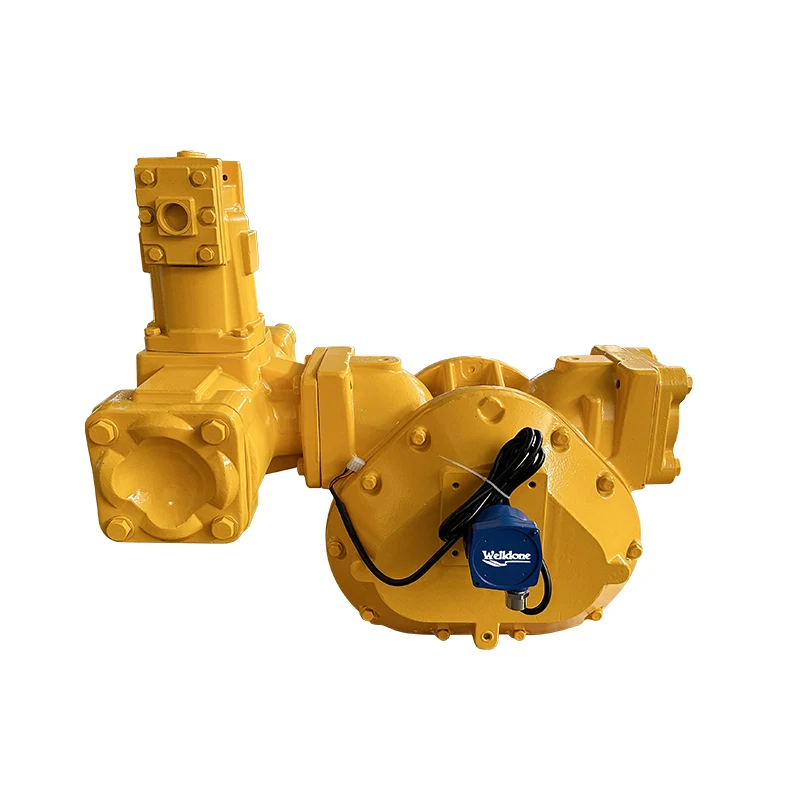 

Digital Mechanical Petro Oil Fuel Dispenser Consumption Flow Meter PD Liquid Flowmeter Counter with Pulser