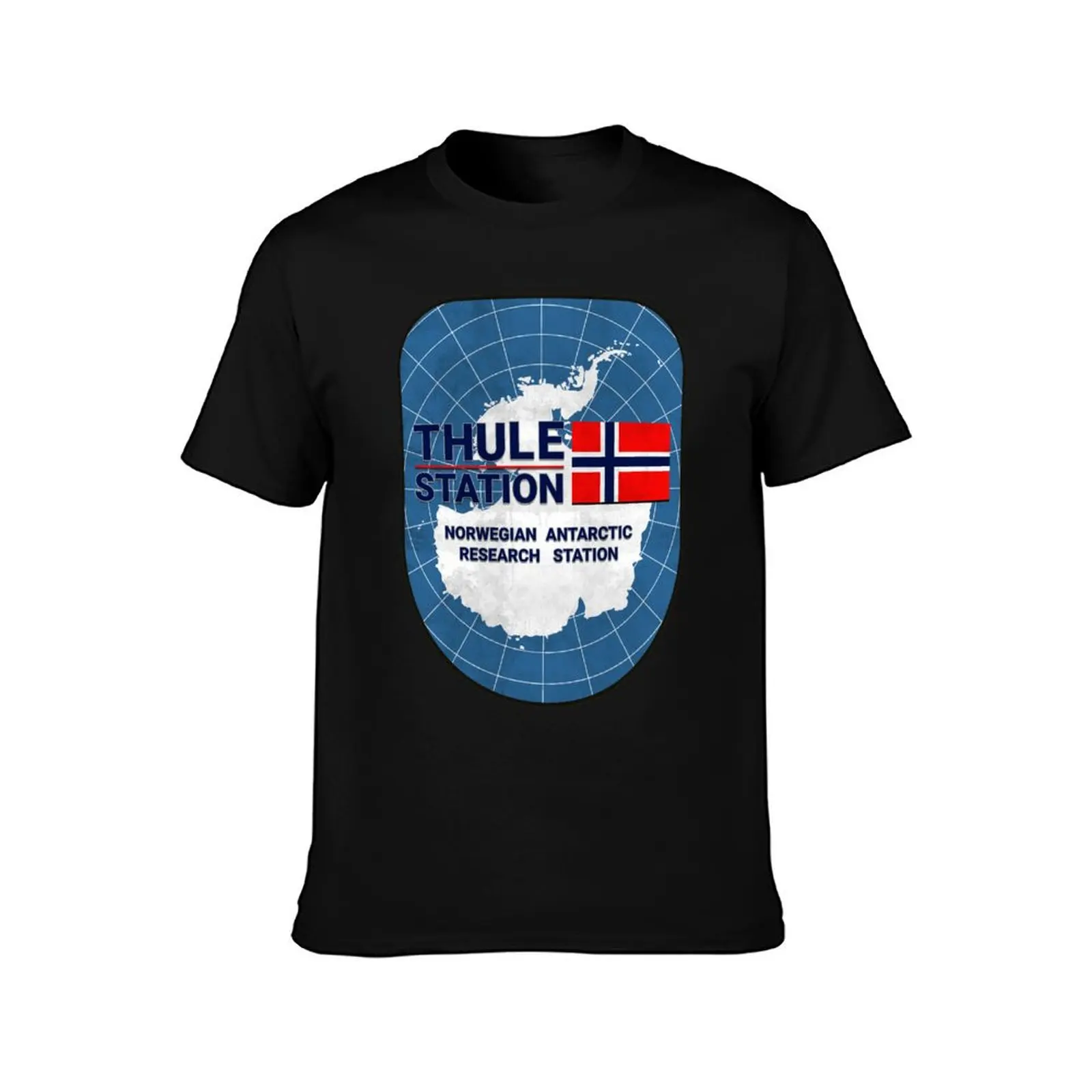 The Thing - Thule Station badge T-Shirt fashion shirts sports fans quick drying Men's cotton t-shirt