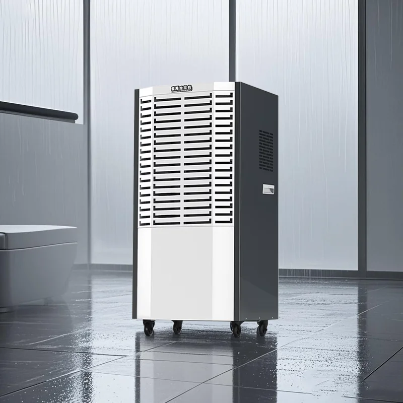 138L/D Industrial Dehumidifier Basement Moisture Storage Room Small Workshop Pool Warehouse air Dehumidifier Dehumidifier view 3