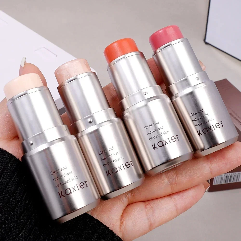 Water Light Shimmer Highlighter Blush Stick Waterproof Face Contour Illuminator Lasting Brighten Face Contouring Rouge Cosmetics